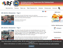 Tablet Screenshot of itf-d.de